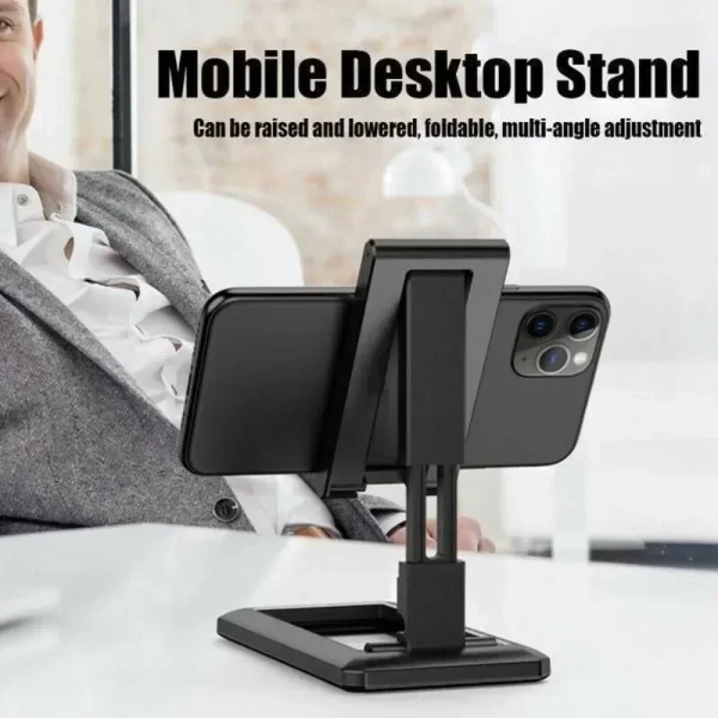 Foldable Desk Phone Holder Mount Stand Adjustable Phone Holder Desktop Holder