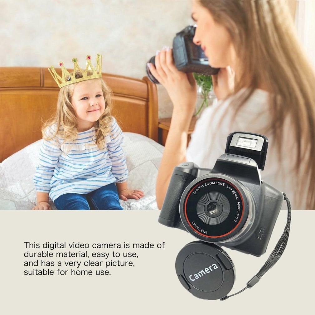 Cámara Digital XJ05 SLR 4X, Zoom Digital, pantalla de 2,8 pulgadas, 3mp, CMOS, resolución máxima de 12MP, salida de TV HD 720P, soporte de vídeo para PC,