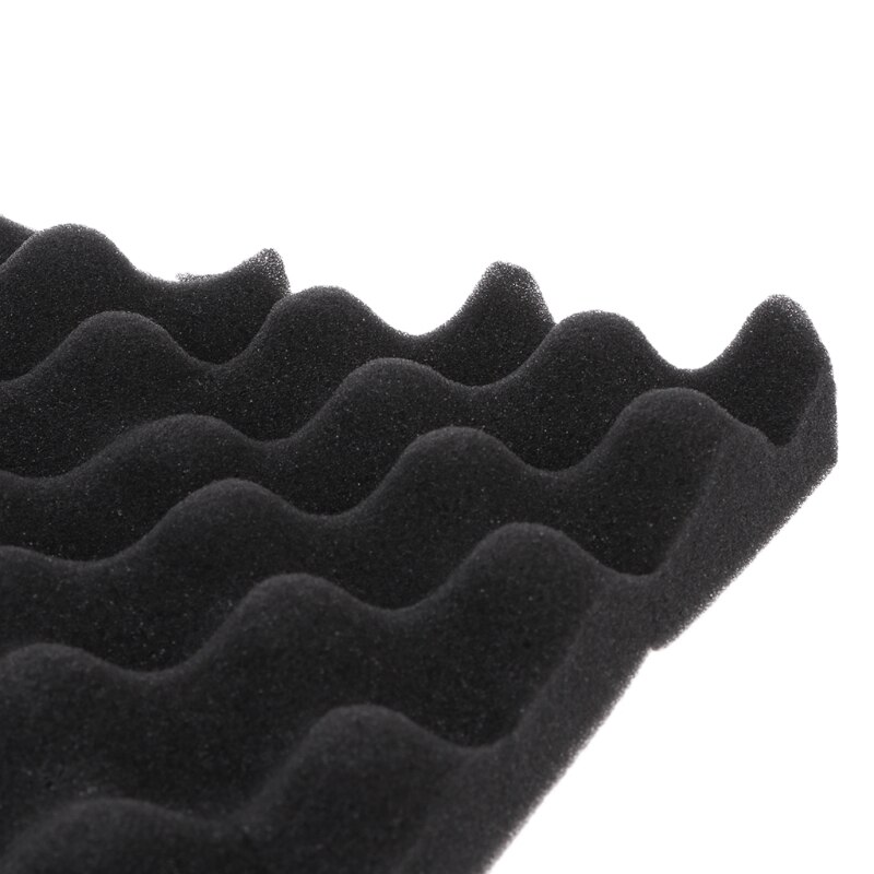 Acoustic Soundproof Sound Thick Absorption Pyramid Studio Foam Board 50x50x3cm