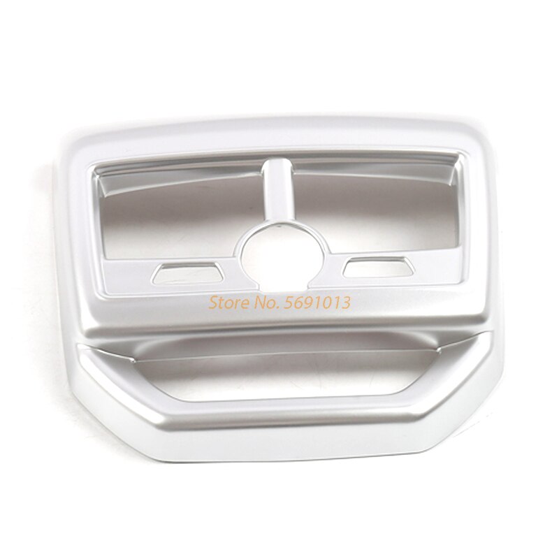 Accoudoir arrière pour Peugeot 5008 GT , boîtier de climatisation, sortie de ventilation, cadre de décoration, couvercle, accessoires: Argent