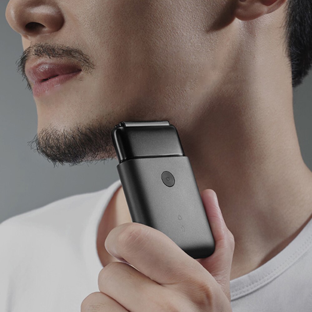 Original Xiaomi Mijia Electric Razor 2 Blade Shaver USB Rechargeable Smart Mini Wet Shaving Washable Beard Trimmer Mens Travel