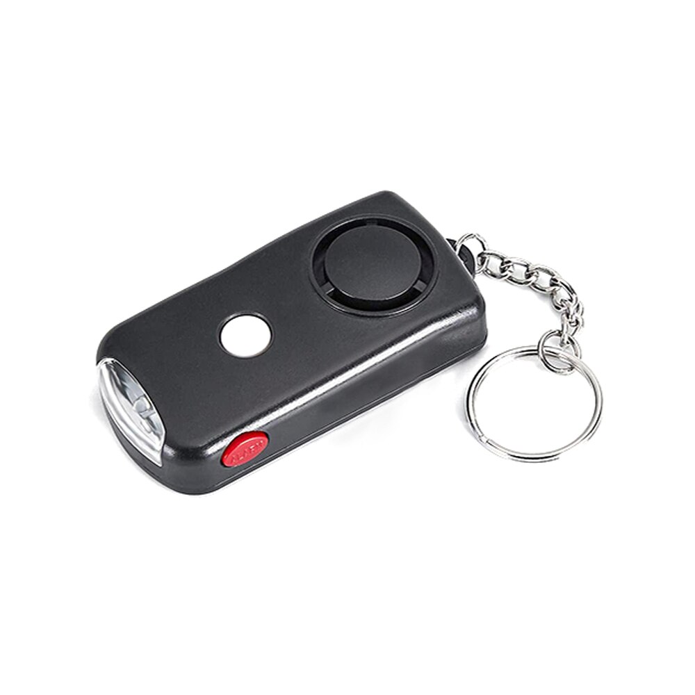 Safety Personal Alarm Convenient To Carry Emergency Safety Alarm Keychain With LED Light 130 DB