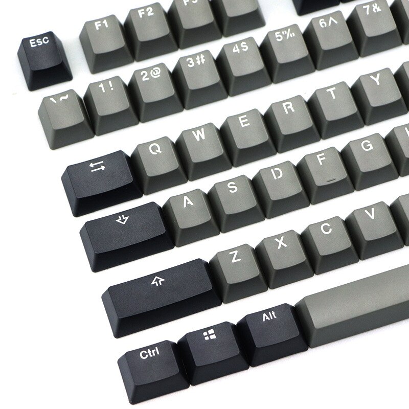 Retro Keycap 104 Keys Thick PBT Mechanical Keyboard Keycaps for Cherry MX Switches Keyboard Key Cap 104/87/61