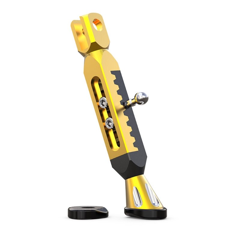 Pata de cabra Universal para motocicleta eléctrica, soporte de Pie ajustable para estacionamiento lateral, soporte para moto eléctrica