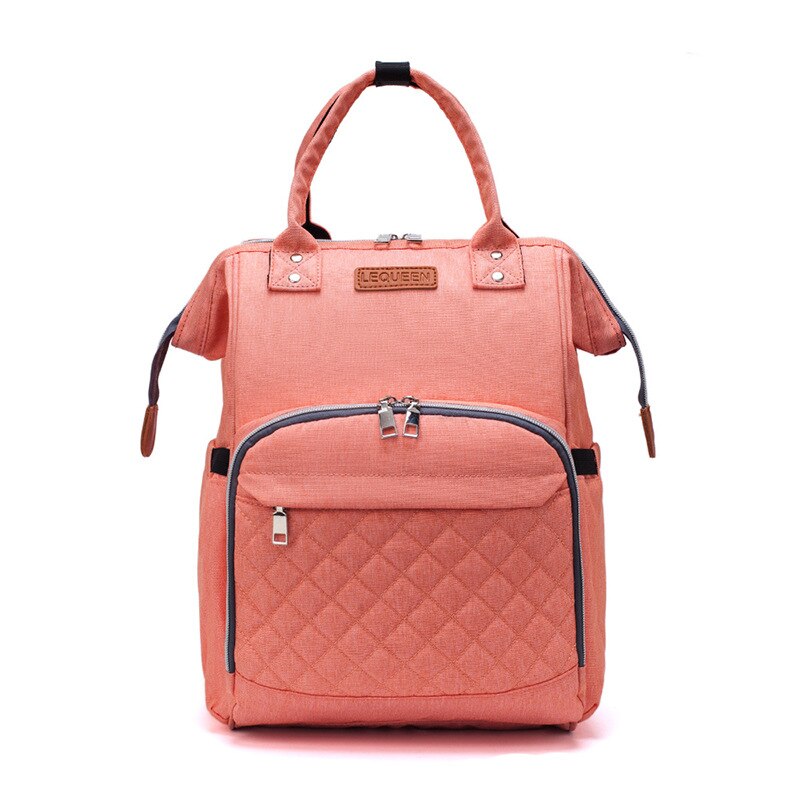 Lequeen – sac à couches pour bébé, sac à dos à bandoulière, multifonctionnel, grande capacité, étanche, rangement d'objets