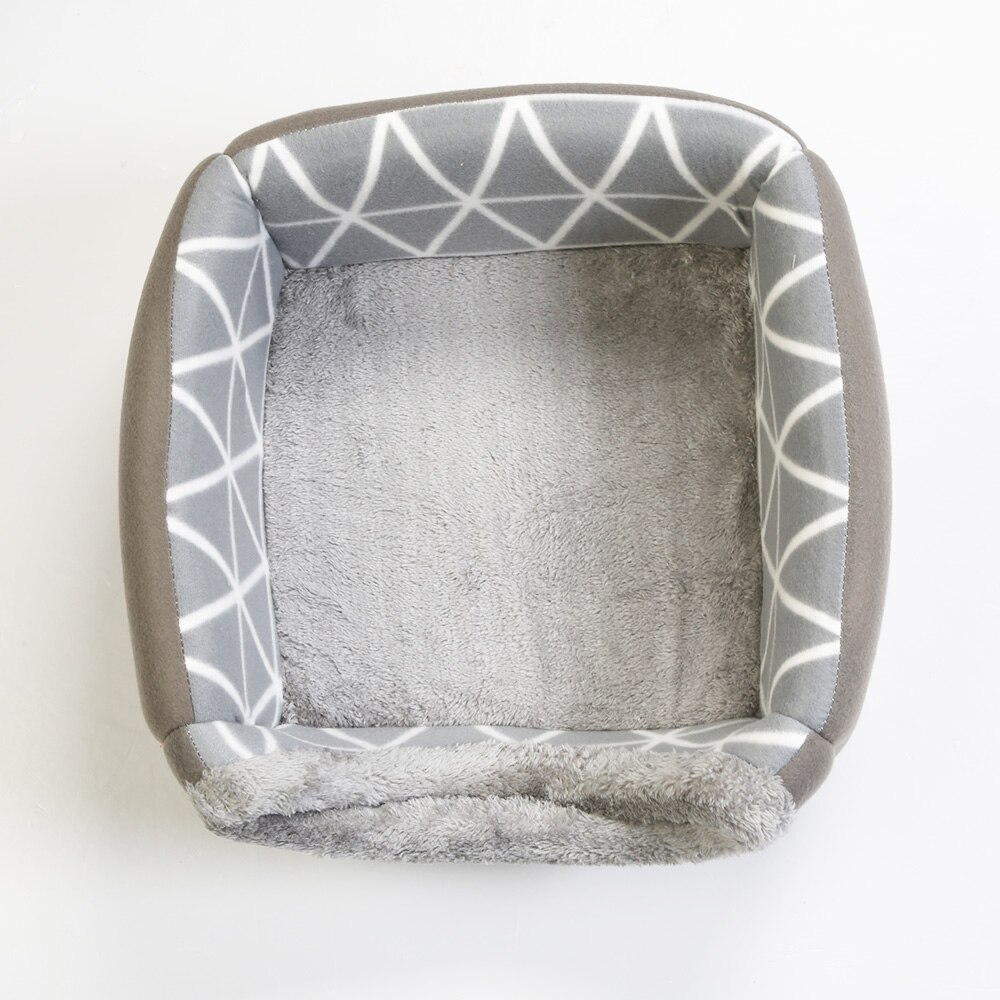 Cama para perros, gatos, cama blanda cama perrera casa cueva cama de saco para dormir Pad tienda mascotas invierno cálido y acogedor camas gato tienda sofá cama