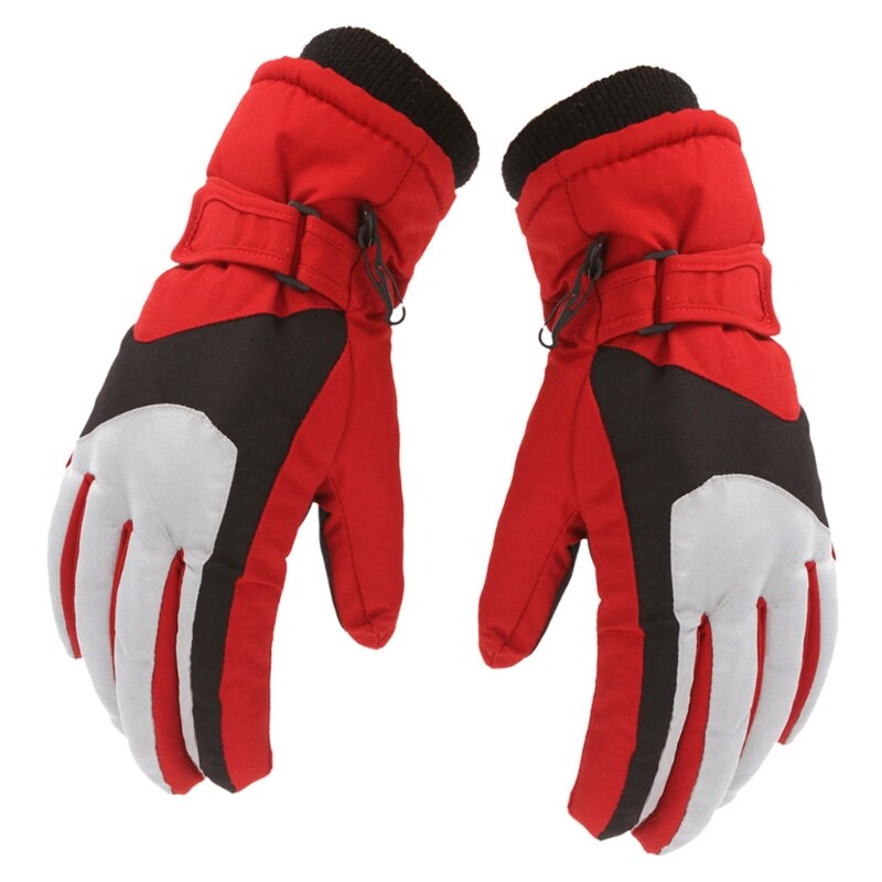 Kids Child Winter Thicken Warm Mountain Snowboard Ski Gloves Waterproof Mittens: 2