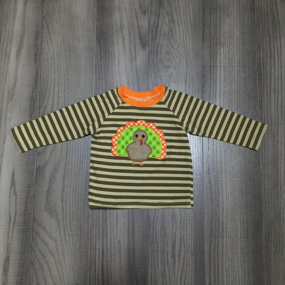 Girlymax Speciale Verkoop Van Thanksgiving Baby Meisjes Turkije Top Truck Dinosaurus Raglan Meisje Winter Top