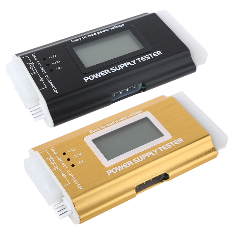 Digital LCD Display PC Computer Power Supply Tester Checker ATX Measuring Diagnostic Tester Tools Power Supply Tester