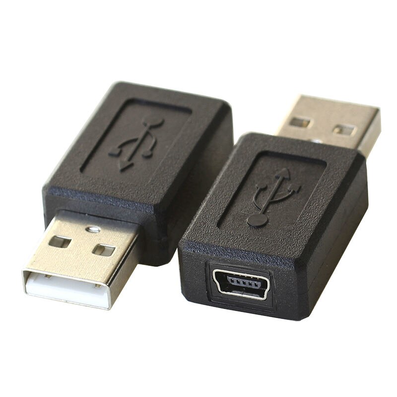 1 Piece USB Male to Mini USB Female Adapter USB Female Device Change into Mini USB2.0 Female