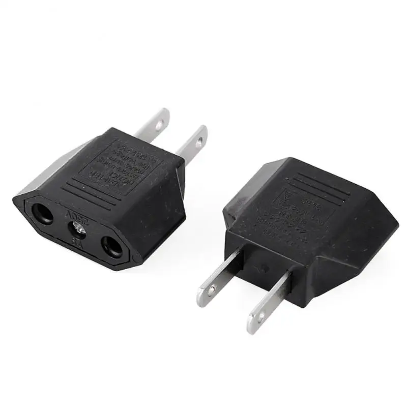 4,0/4,8 mm EU-stekkeradapter EU VS naar Euro US-stekkerconverter Amerikaanse converteraansluiting Reizen Huishoudelijke voedingsadapter: Blauw