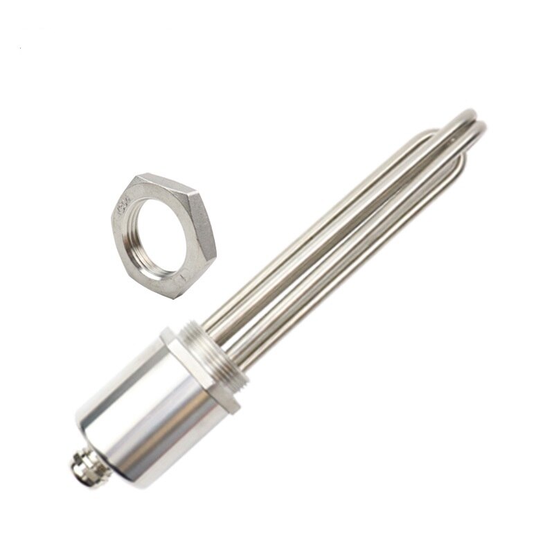 DN40 47mm Thread All SUS304 Stainless Steel Electric Tank Boiler Heater Immersion Water Heating Element 3kw/4.5kw/6kw/9kw/12kw