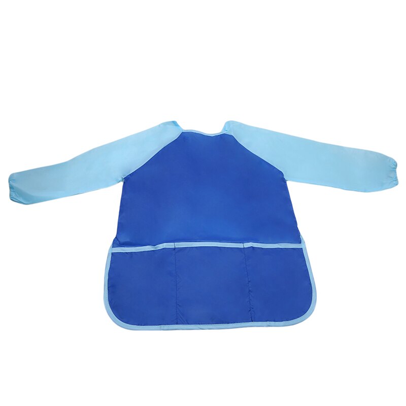 Kinder DIY Malerei Zeichnung Backen Essen Schürzen Taschen Kinder Wasserdichte Kunst Handwerk Schürze Kittel Für Pinsel Werkzeug