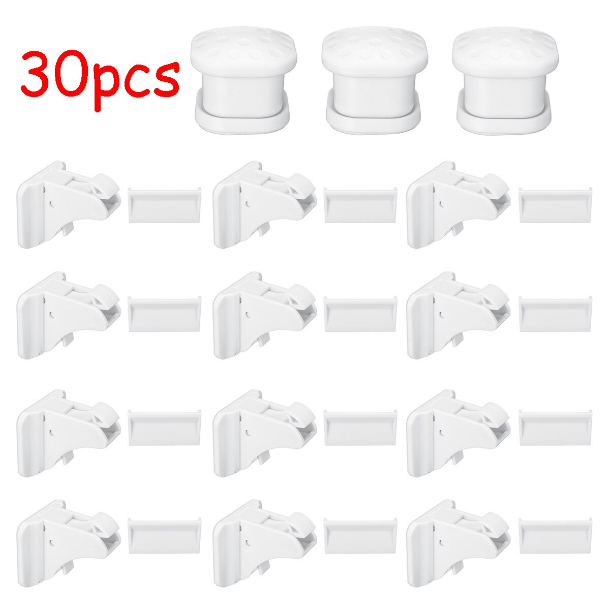 Magnetic Child Lock 4-12 locks+1-3key Baby Safety Baby Protections Cabinet Door Lock Kids Drawer Locker Security Locks