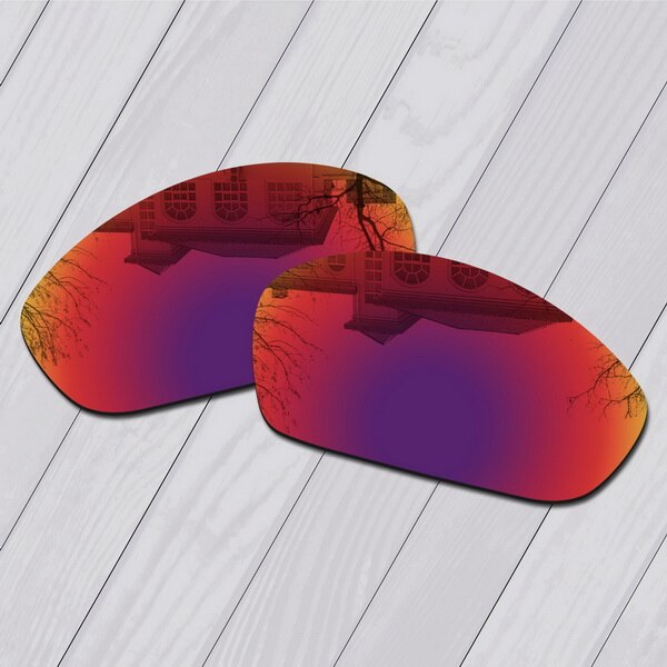 E.O.S Polarized Enhanced Replacement Lenses for Oakley Monster Dog Sunglasses - Multiple Choice: Midnight Sun