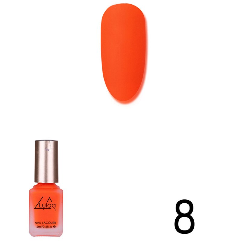 Matowe lakier robić paznokci matowy efekt przyjazne dla środowiska aksamit gładki lakier robić paznokci LDO99: 08