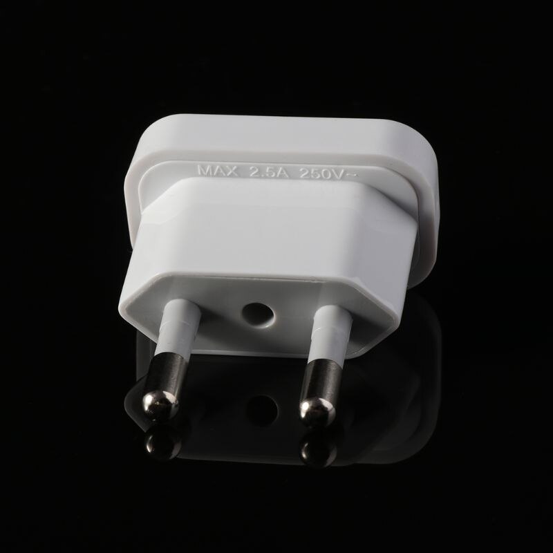 Safety Retardant Material Power Plug Converter Travel Adapter US to EU Europe High Power