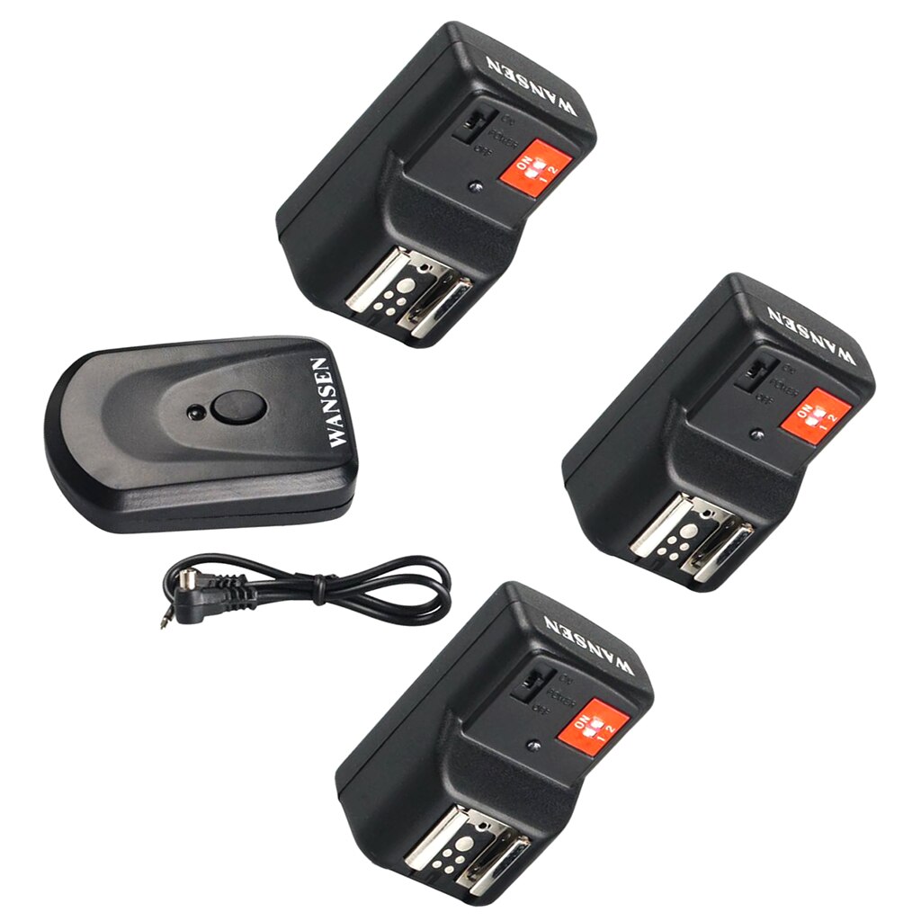 PT-04GY 4 canaux sans fil à distance Flash déclencheur stroboscopique clignotant pour les caméras