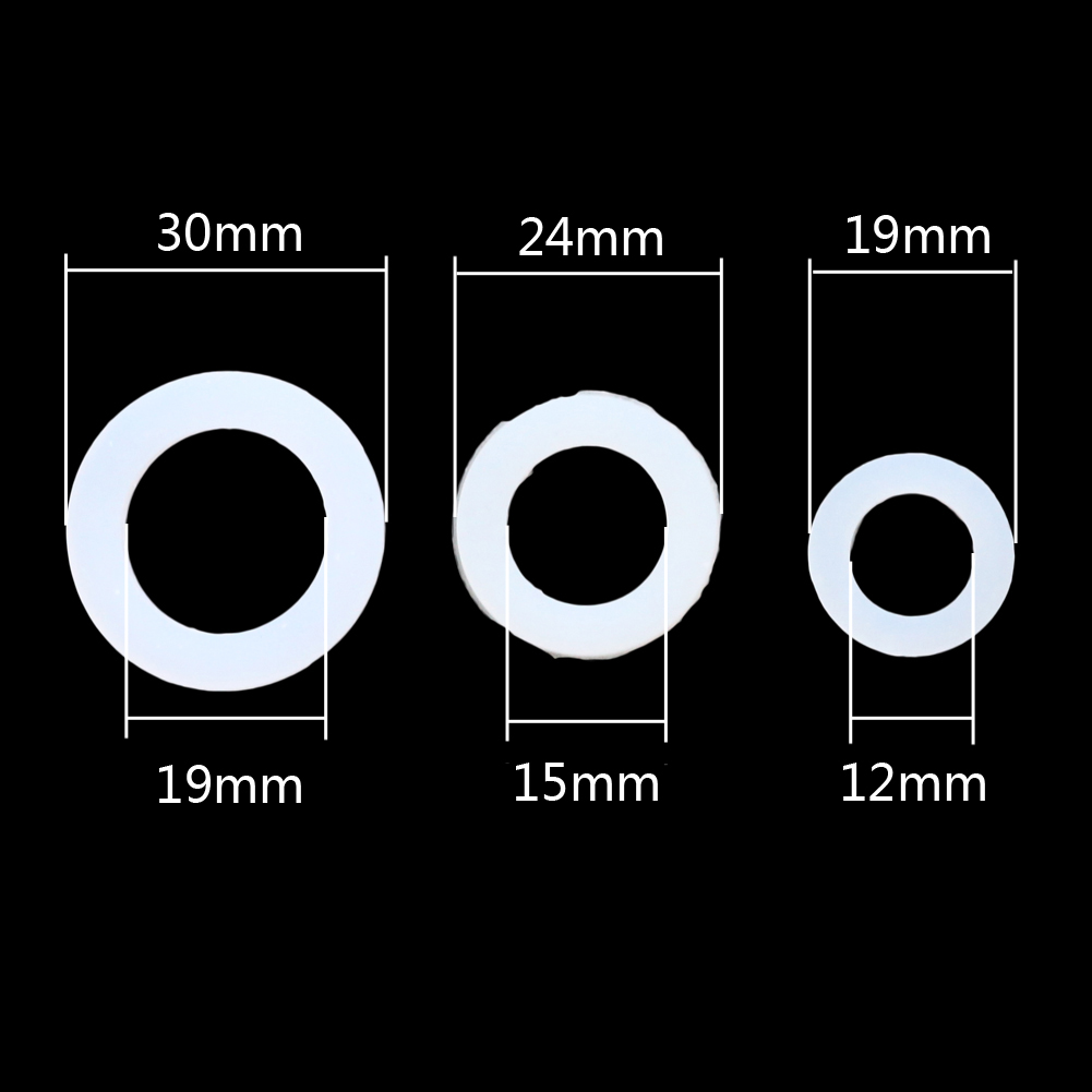 10 Stück 1/2 "3/4" 1 "Silikon dichtungen Garten wasser anschlüsse Dichtung ringe Gartens ch lauch Wasserhahn O-Ring auslaufs ichere Dichtung ringe
