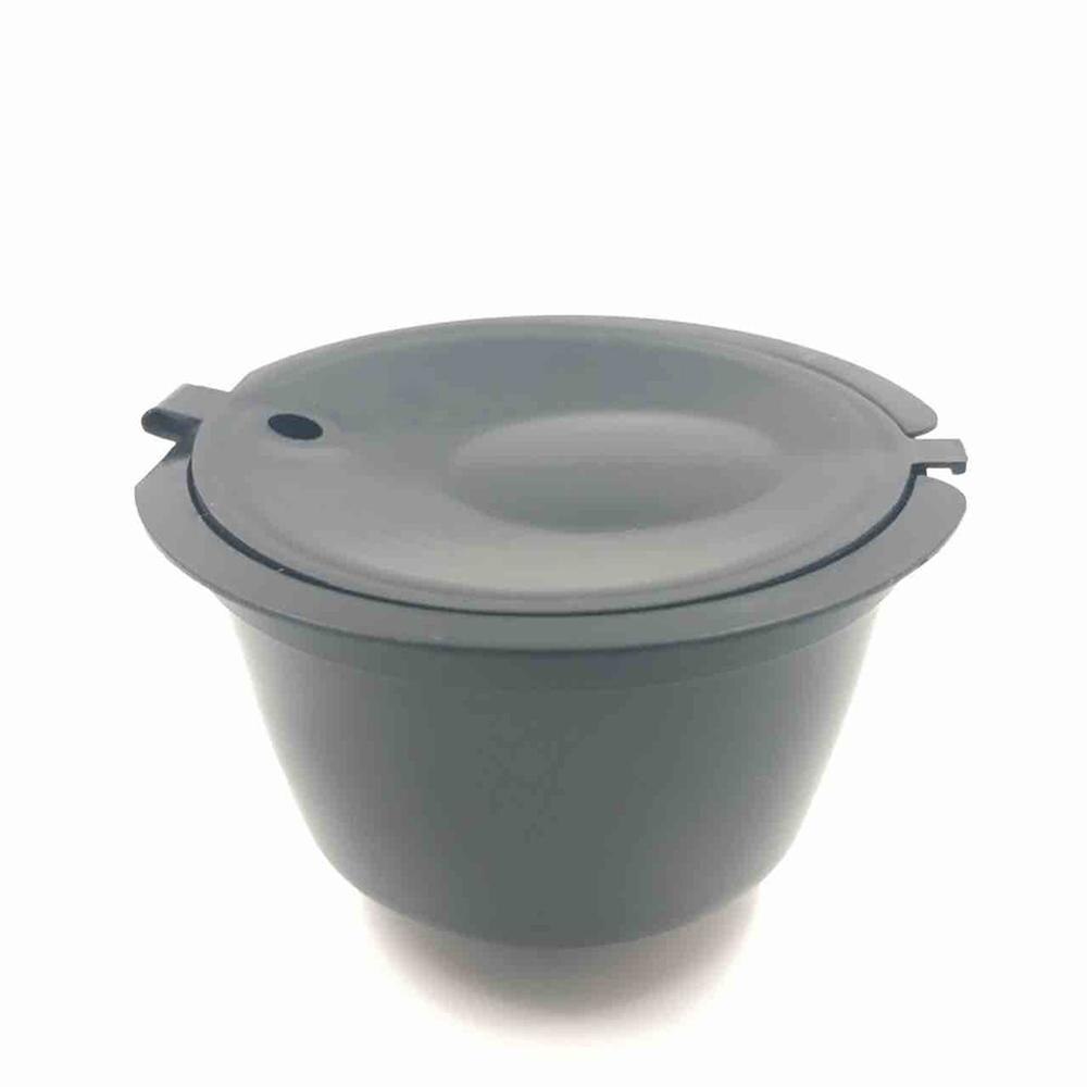 8 Colors Refillable Dolce Gusto Reusable Capsules Coffee Capsules Refill Coffee Fliter Compatible Nescafe Dolce Gusto Capsules: 2Black