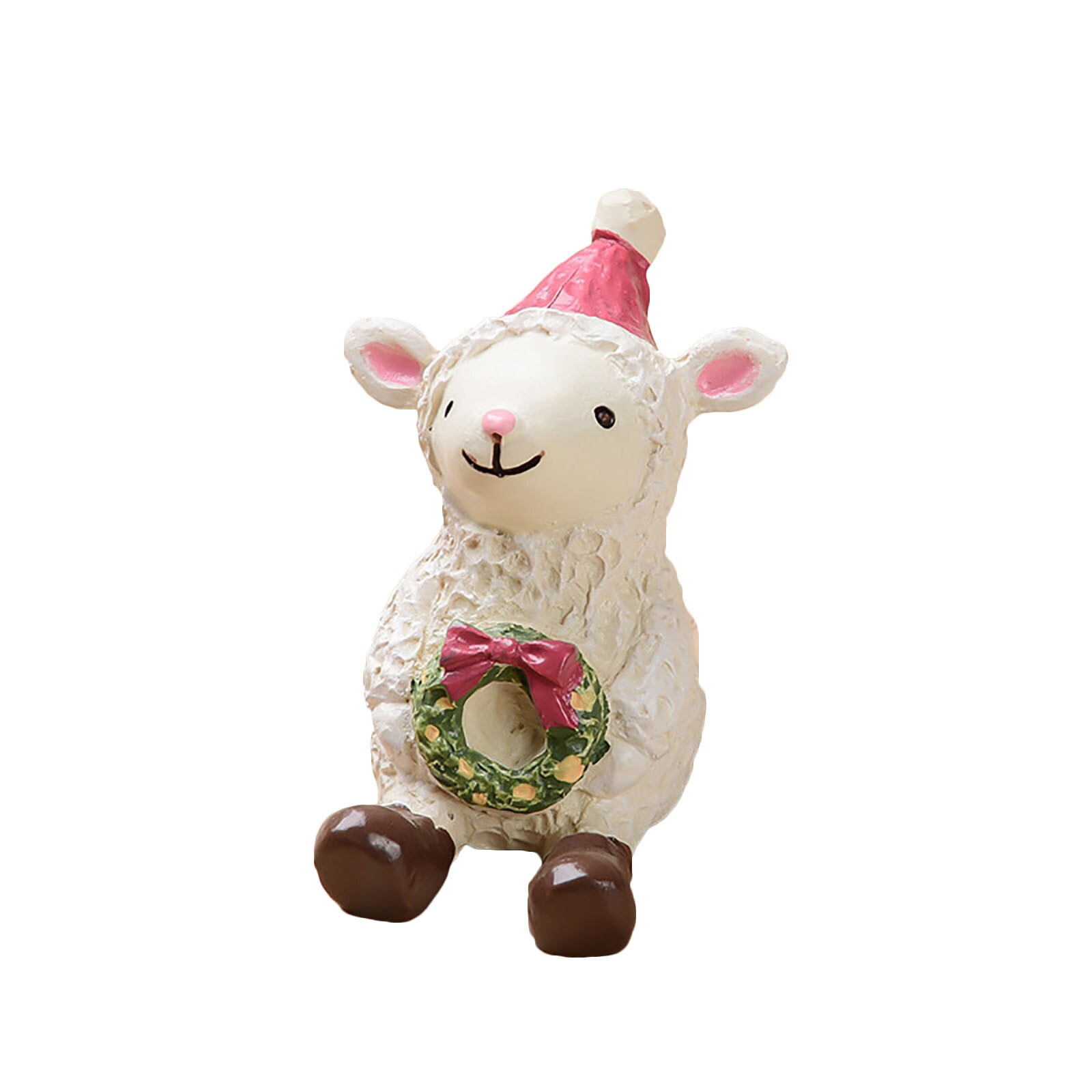 Woonaccessoires Ambachten Decor Ornamenten Hars Decoratie Kunstmatige Dier Kerstman Ornamenten Kerst Ornamenten Custom: A