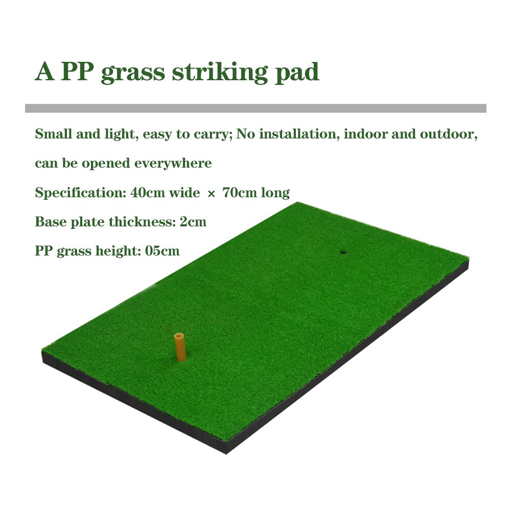 TTYGJ Mini Golf Hitting Mat Indoor Portable Training Mat Golf Practice Grass for Ourdoor home Golf Game use