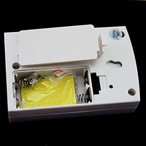 Wireless Doorbell with Push Button Less Power Consumption (White)