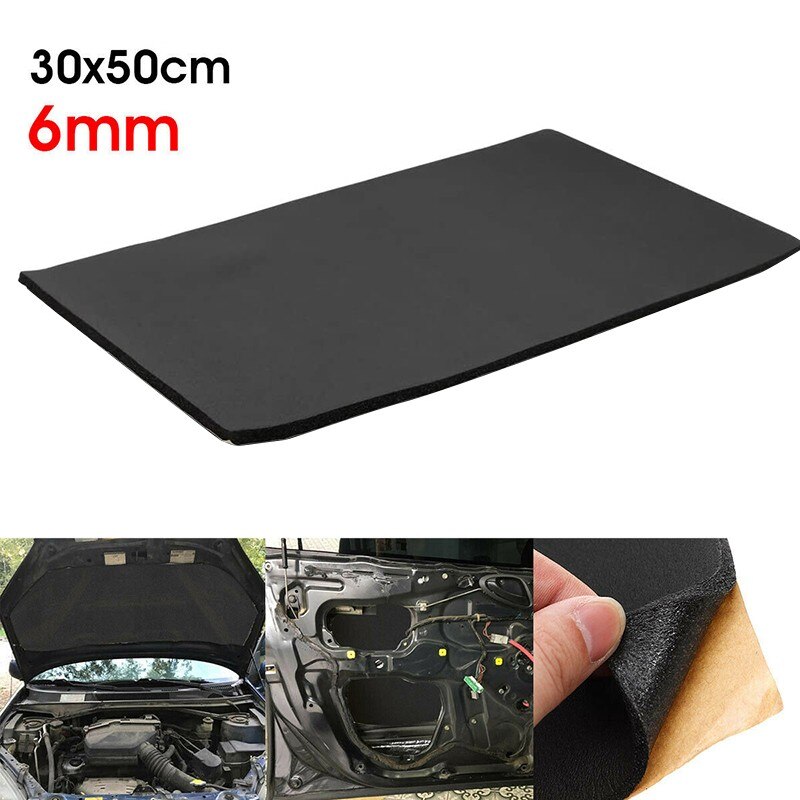 Car Sound Deadener Mat Noise Proof Insulation Deadening Engine