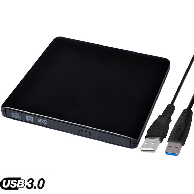USB 3.0 DVD-RW External DVD Drive DVD Player Burner Writer Ultra Slim DVD ROM Player for PC Linux Windows Mac OS XIAOMI HUAWEI