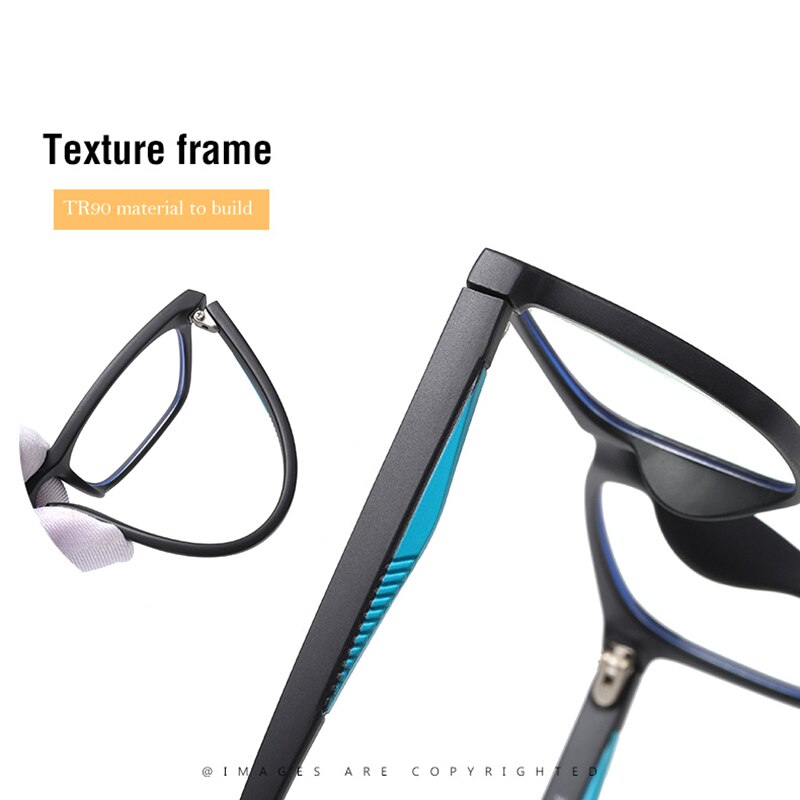 Picture of Blue Glasses Self Adjusting for Women, 2026 New Auto Focus Glasses with ...