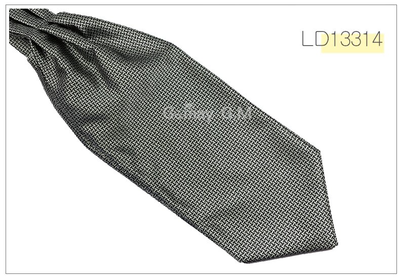 Ascot Cravate Cravate De Luxe Mens points Cou Cravate Cravate pour les Hommes De Mariage Cravates: LD13314