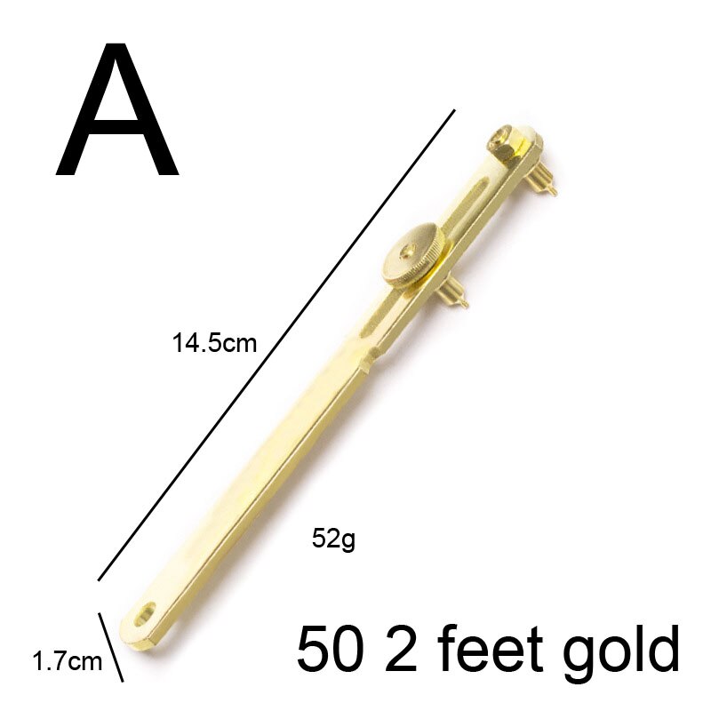 Massief Stalen Horloge Back Cover Opener Gereedschap 2 3 Klauwen Schroef Horloge Case Remover Open Wrench Horlogemaker Repair Tool Kit set: A 50 2feet gold