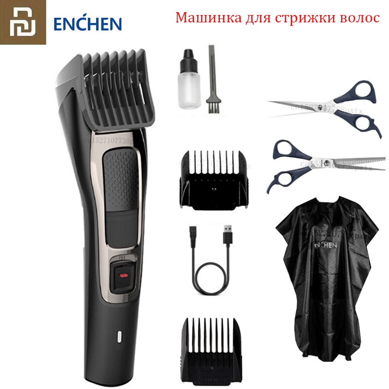 Originele Youpin Enchen Sharp3S Tondeuse Snelle Opladen Mannen Elektrische Snijmachine Professionele Low Noise Hairdress