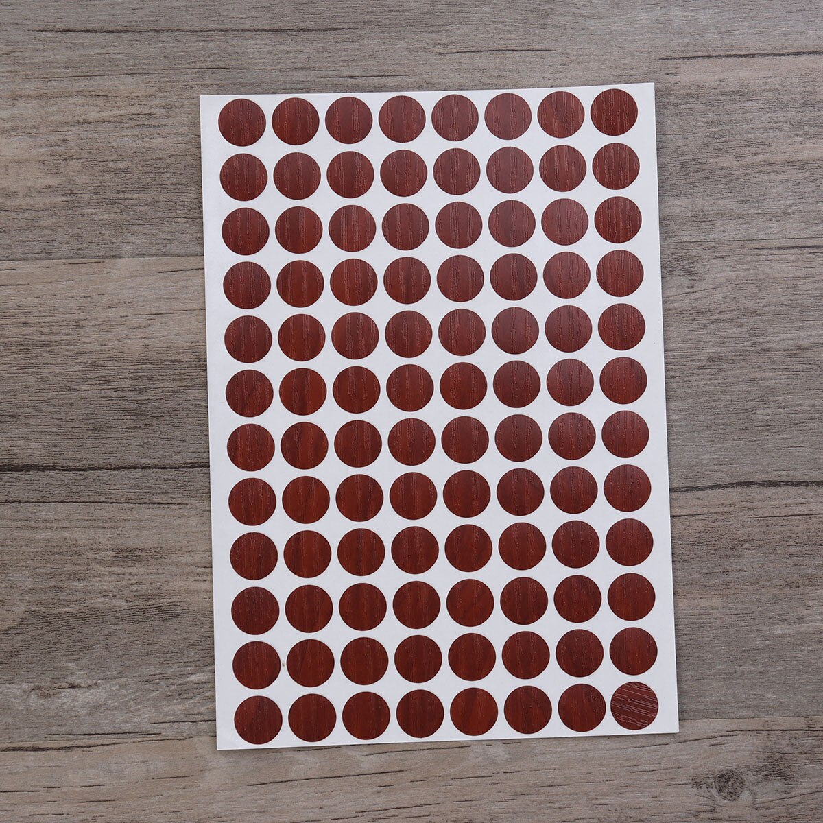 96Pcs/Sheet Waterdichte Schroef Gat Covers Antislip Schroef Gat Caps 15Mm Decoratieve Stickers(01): As Shown 2