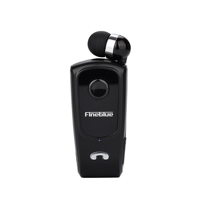 Auricolari Bluetooth Fineblue F920 - Sport Corsa Wireless Chiamate Stereo Vibrazione Lavalier: Nero e Bianco con Fantasia