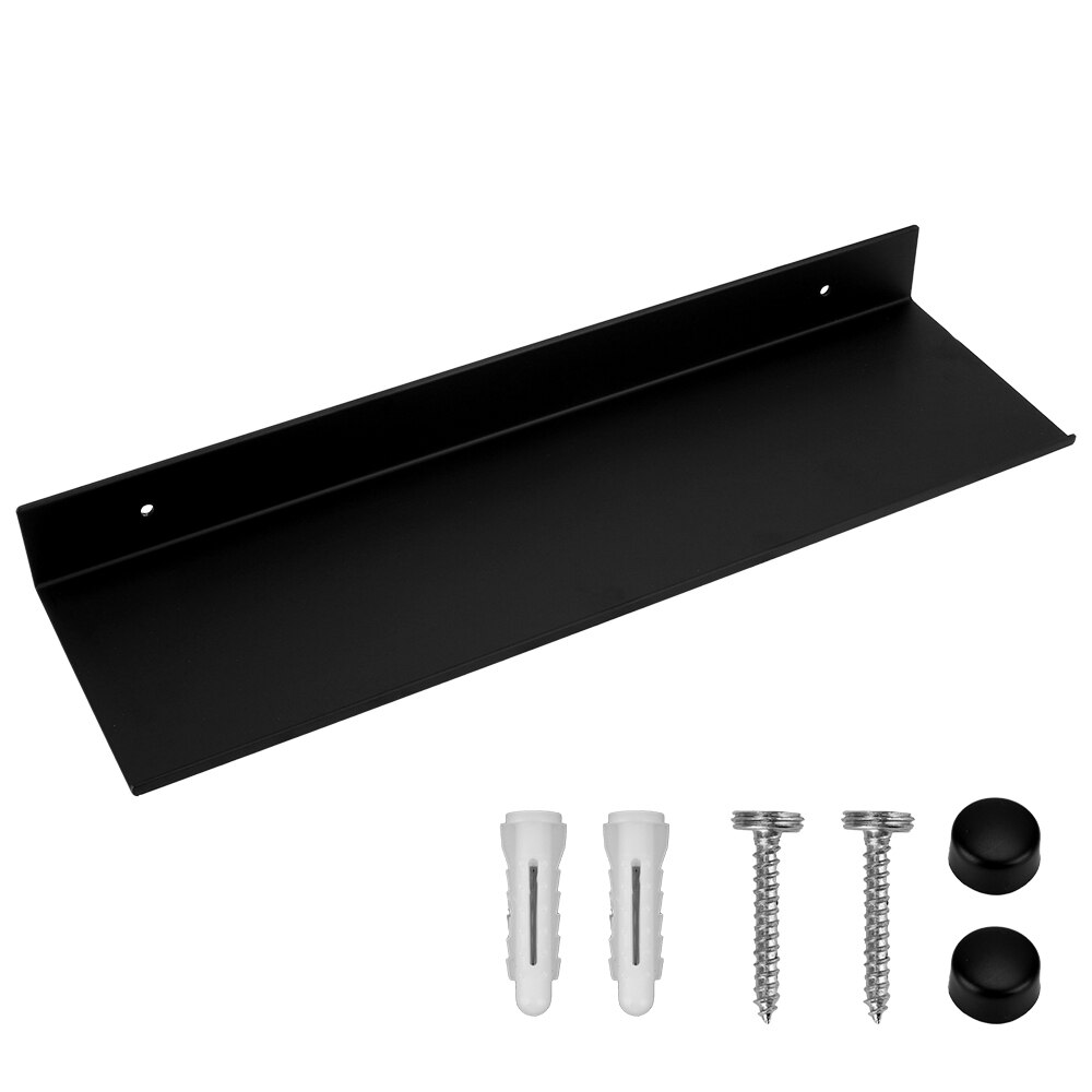 30-60 Cm Badkamer Accessoires Ruimte Aluminium Zwart Badkamer Planken Keuken Wandplank Douche Opbergrek