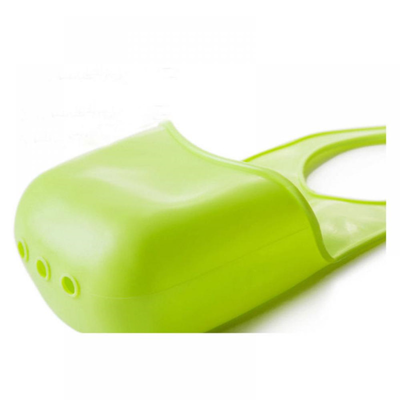 Colador portátil para colgar en el baño, cesta de lavado, Gadget de cocina, cesta con fugas, suministros de almacenamiento: Green