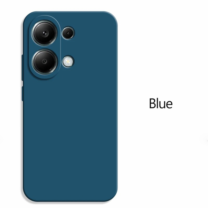 Funda de teléfono Redmi Note 13 Pro, carcasa de silicona líquida cuadrada de lujo para Xiaomi Redmi Note 13, Note 13 Pro, Note 13pro Plus, 5G