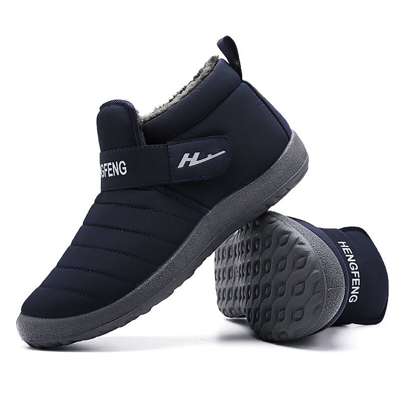 Vrouwen Snowboots Winter Plus Size 43-45 Rubber Laarzen Vrouwen Haak Lus Enkellaars Voor Vrouwen Zachte waterdichte Warme schoenen vrouw