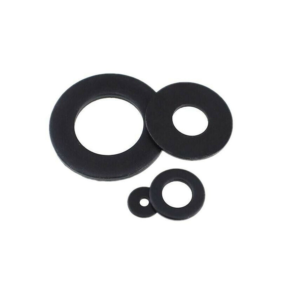 10PCS M8-M27 black 8.8 leve flat washer carbon steel washer thickened gasket