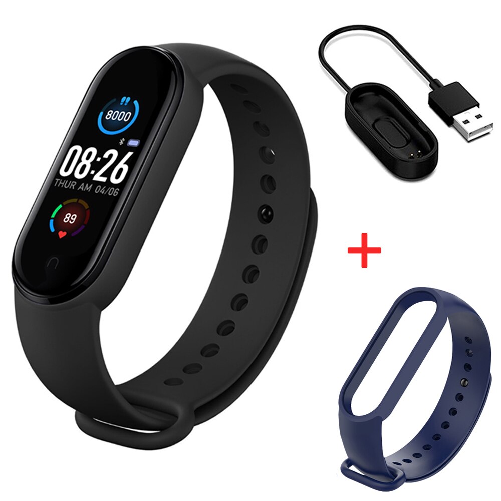 M5 Smart Band Bluetooth Bracelet Sport Smart Watch Fitness Tracker Pedometer Heart Rate Monitor Wristband for Android IOS: 8