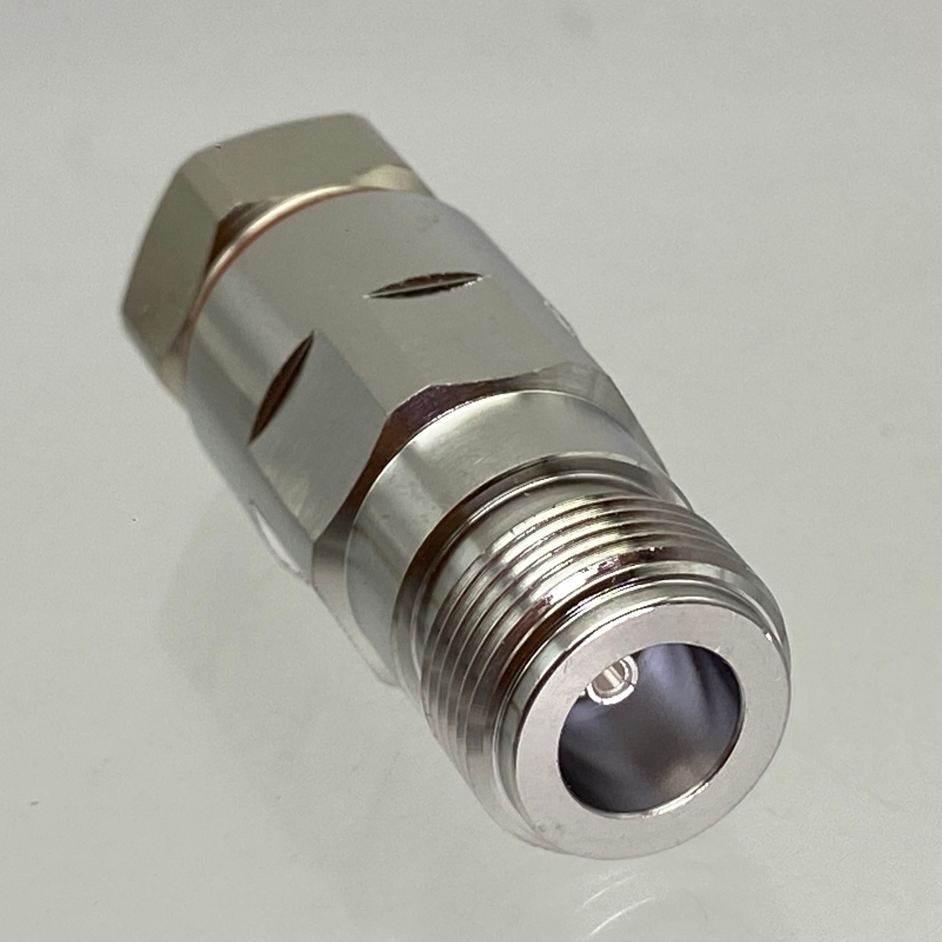 Conector N hembra de 1/2 &quot;para Heliax de cobre flexible, adaptador RF Coaxial de , 1 unidad