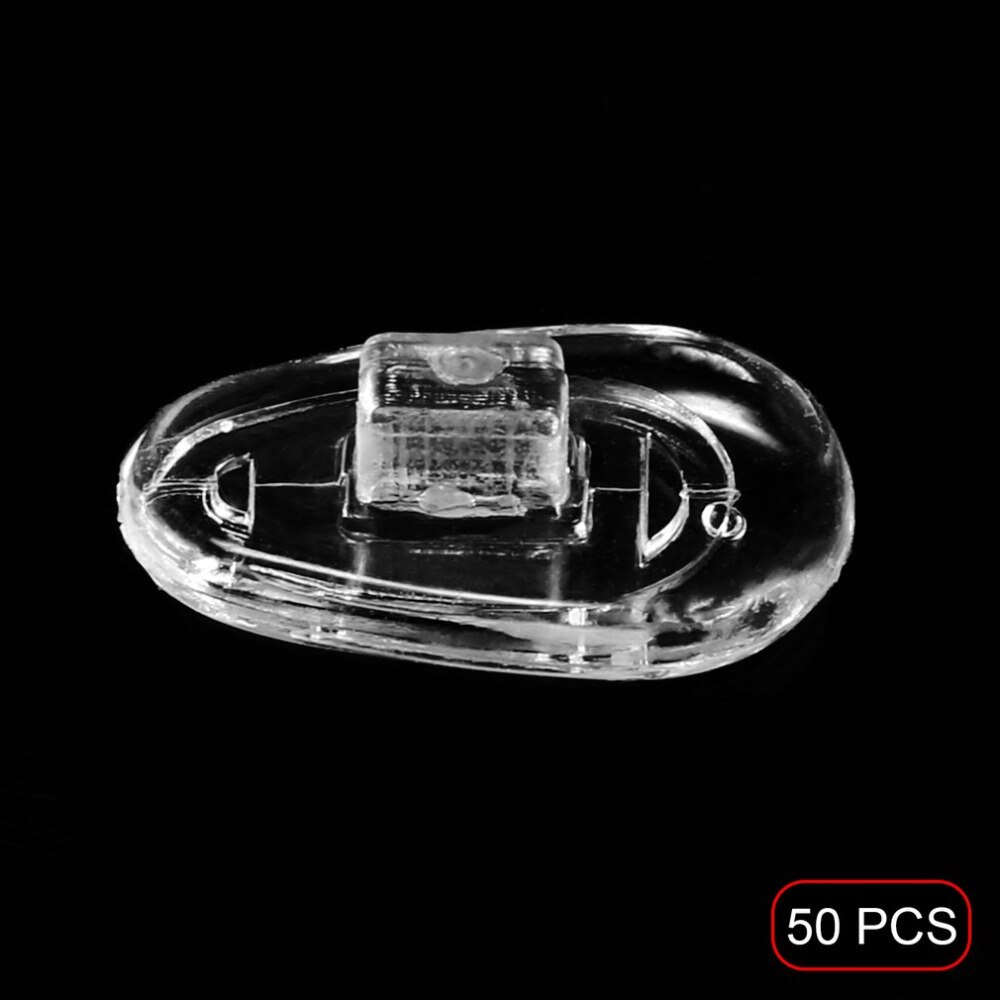 Almohadillas de silicona para nariz, 25 pares, 13mm, almohadillas para la nariz con tornillo, herramienta de reparación de almohadillas para anteojos, accesorios para gafas de sol
