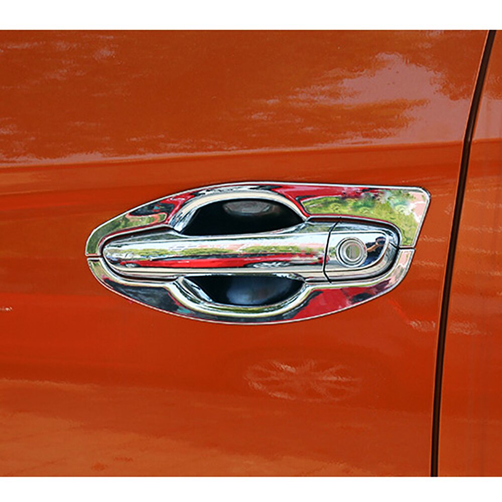 Voor Hyundai Ix25 Creta Chroom Styling Exterieur Deurgreep Cover Moulding Bezel Chrome Auto Sticker