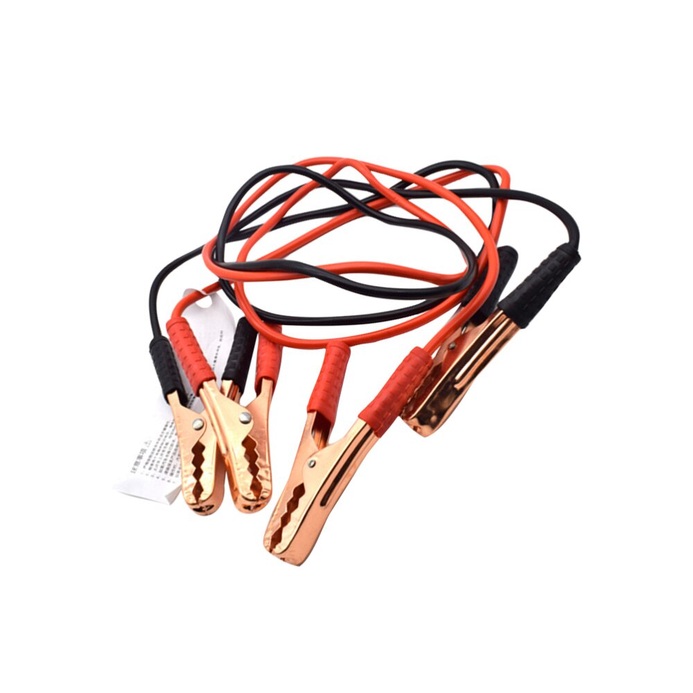 2.2M 500A Auto Batterij Emergency Kabel Jump Start Firing Line Power Draad Koper Clip Klem Boost Cord (zwart En Rood)