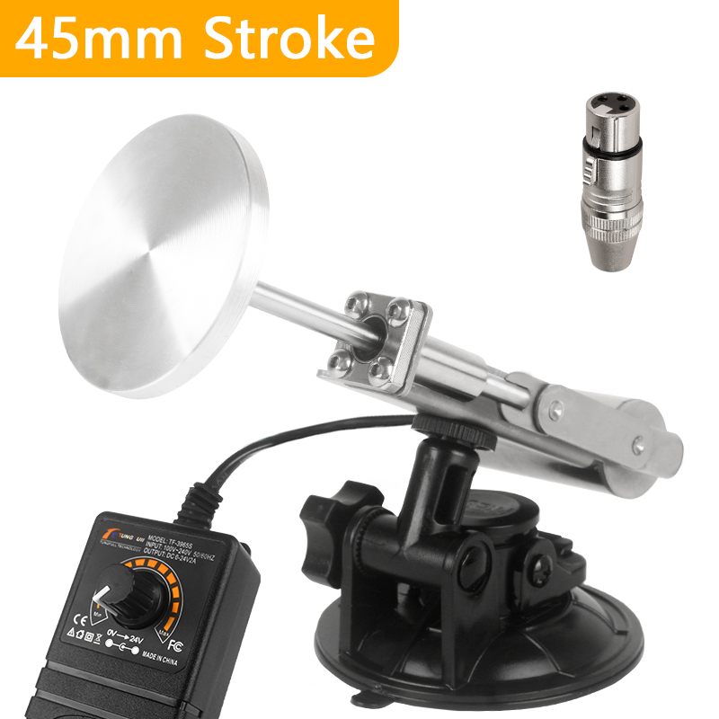 39mm/45mm Stroke Telescopic Linear Actuator With 60mm Suction Cup Mini DC Reciprocating Mechanism Motor 100V-240V 30~350RPM