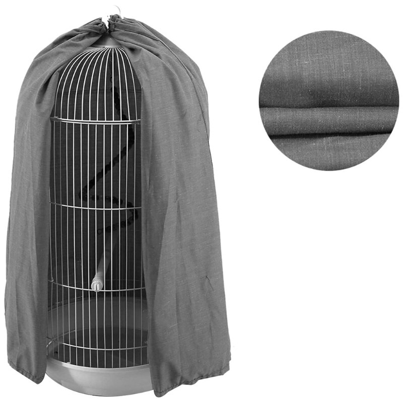 Klassische Runde Kuppel oben Vogel KäFeige Schild Vogelkäfig Licht Abdeckungen Felsen Zubehör H55A