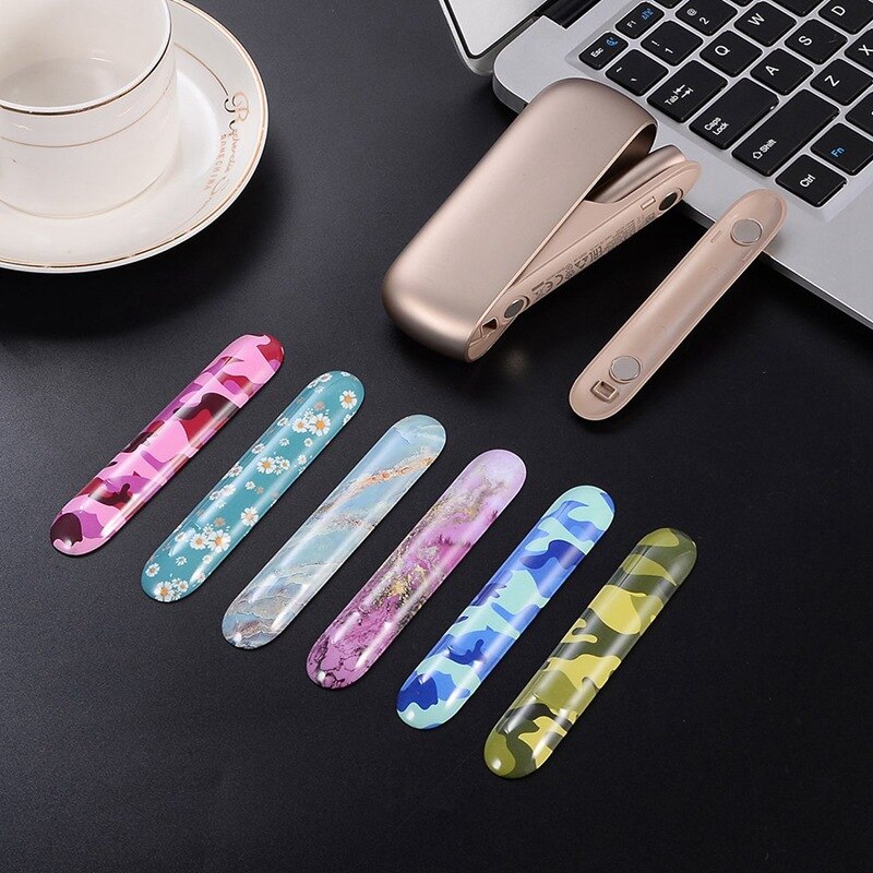 Printed Replaceable Magnetic Caps For IQOS 3.0 Outer Cases Vape Side Cover Case For IQOS 3