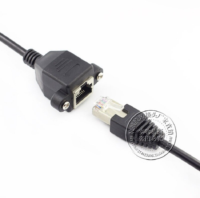 Rj45 omdrejninger af kabel forlængerledning bælte faste ører