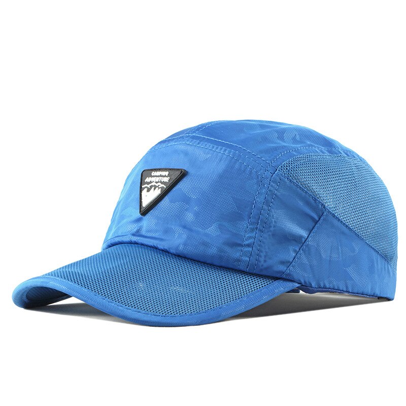 Mannen Baseball Caps Vrouwen Zomer Outdoor Reizen Zonnehoed Sport Riding Cap Sneldrogend Ademend Bergbeklimmen Cap Verstelbare